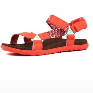 Merrell Around Town Sunvue Coral Strappy Hiking Outdoor Sandals Size 6 Women's